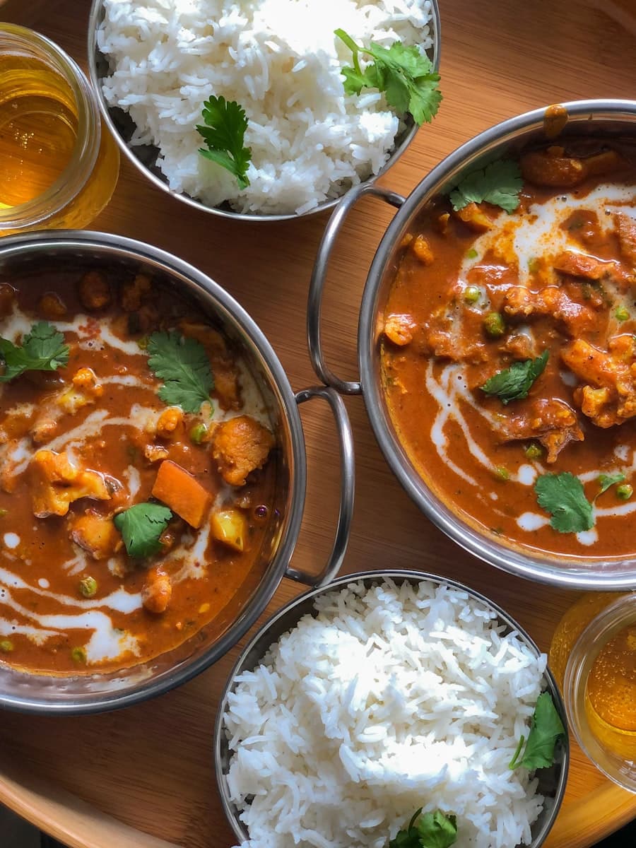 Saffron Butter Chicken Risotto